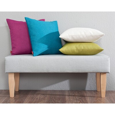 Ławka 100 x 40 x 40 cm w kolekcji Etna, tkanina: 705-90