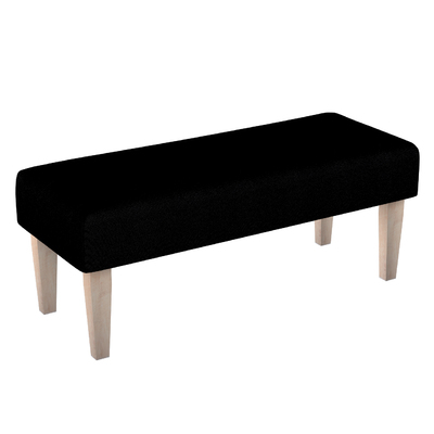 Ławka 100 x 40 x 40 cm w kolekcji Etna, tkanina: 705-00