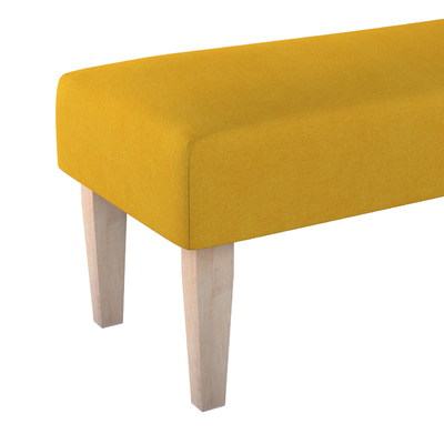 Ławka 100 x 40 x 40 cm w kolekcji Etna, tkanina: 705-04