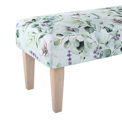 Lábtartó 100 x 40 x 40 cm a kollekcióból Flowers Lakástextil, Dekoranyag: 143-66