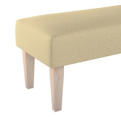 Ławka 100 x 40 x 40 cm w kolekcji Living Basic, tkanina: 162-39