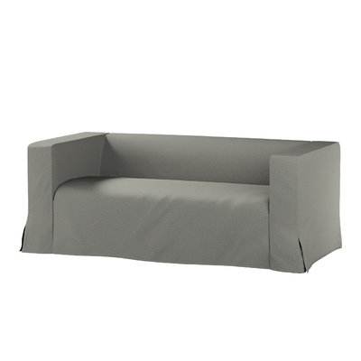 Klippan 2-seater floor length sofa cover with box pleats