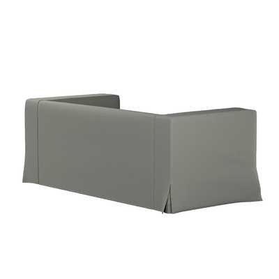 Klippan 2-seater floor length sofa cover with box pleats