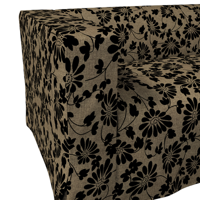 Pokrowiec na sofę Klippan 2-osobową długi z kontrafałdami 177 x 88 x 66 cm w kolekcji Living Plus, tkanina: 162-11