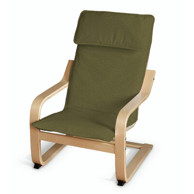 Poäng children's armchair cushion + cover cushion + cover for Poäng children's armchair in collection Etna, fabric: 161-26