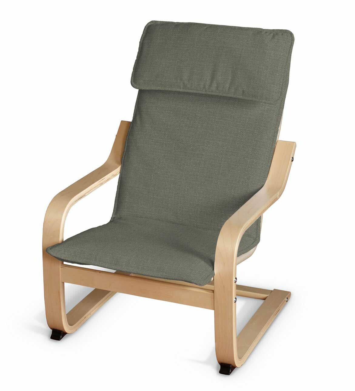 Dekoria Sedák na dětské křeslo IKEA Poäng, světlé khaki, Poäng - dětské křeslo, Living II, 161-11