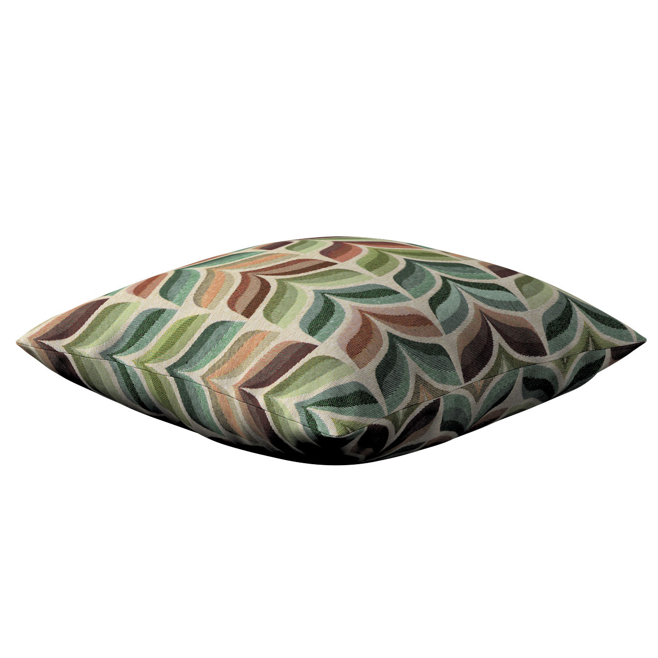 Kissenhülle Mia, grün- beige, 43 x 43 cm, Intenso Premium (144-17) günstig online kaufen