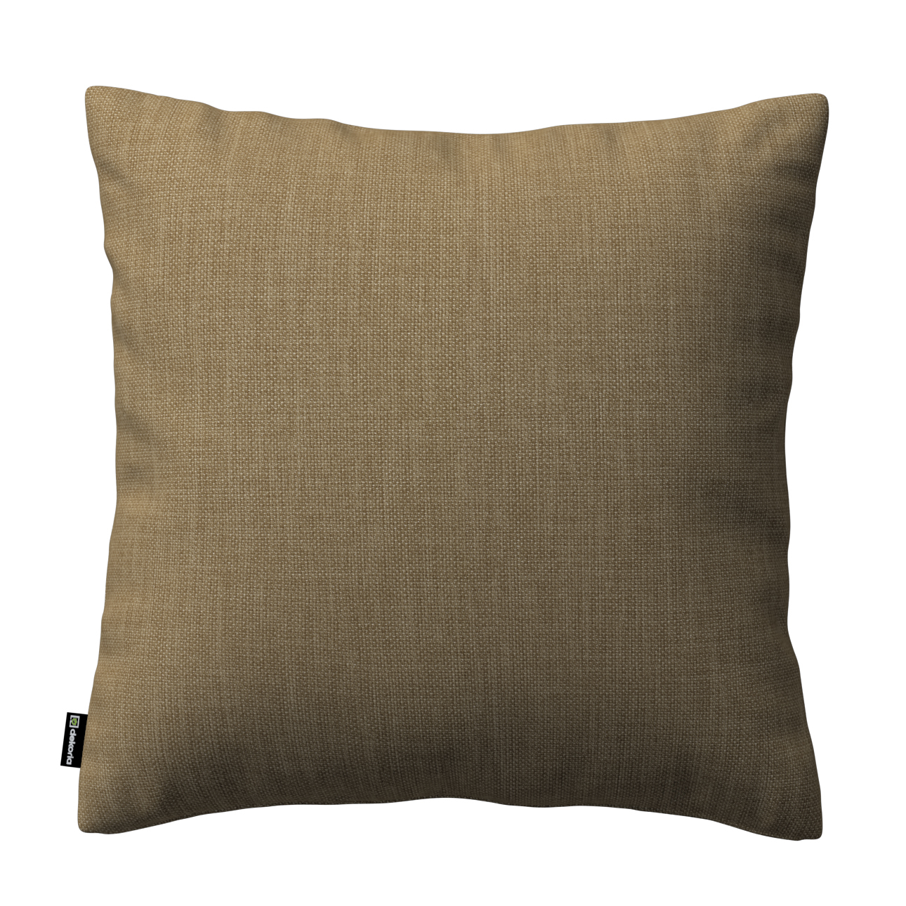 Dekoria Karin - jednoduchá obliečka, khaki, 43 x 43 cm, Sensuale Premium, 144-41