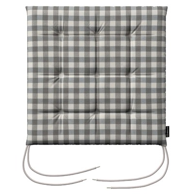 Stolehynde Ulrik 40 x 40 x 3,5 cm fra kollektionen Quadro, Stof: 136-11