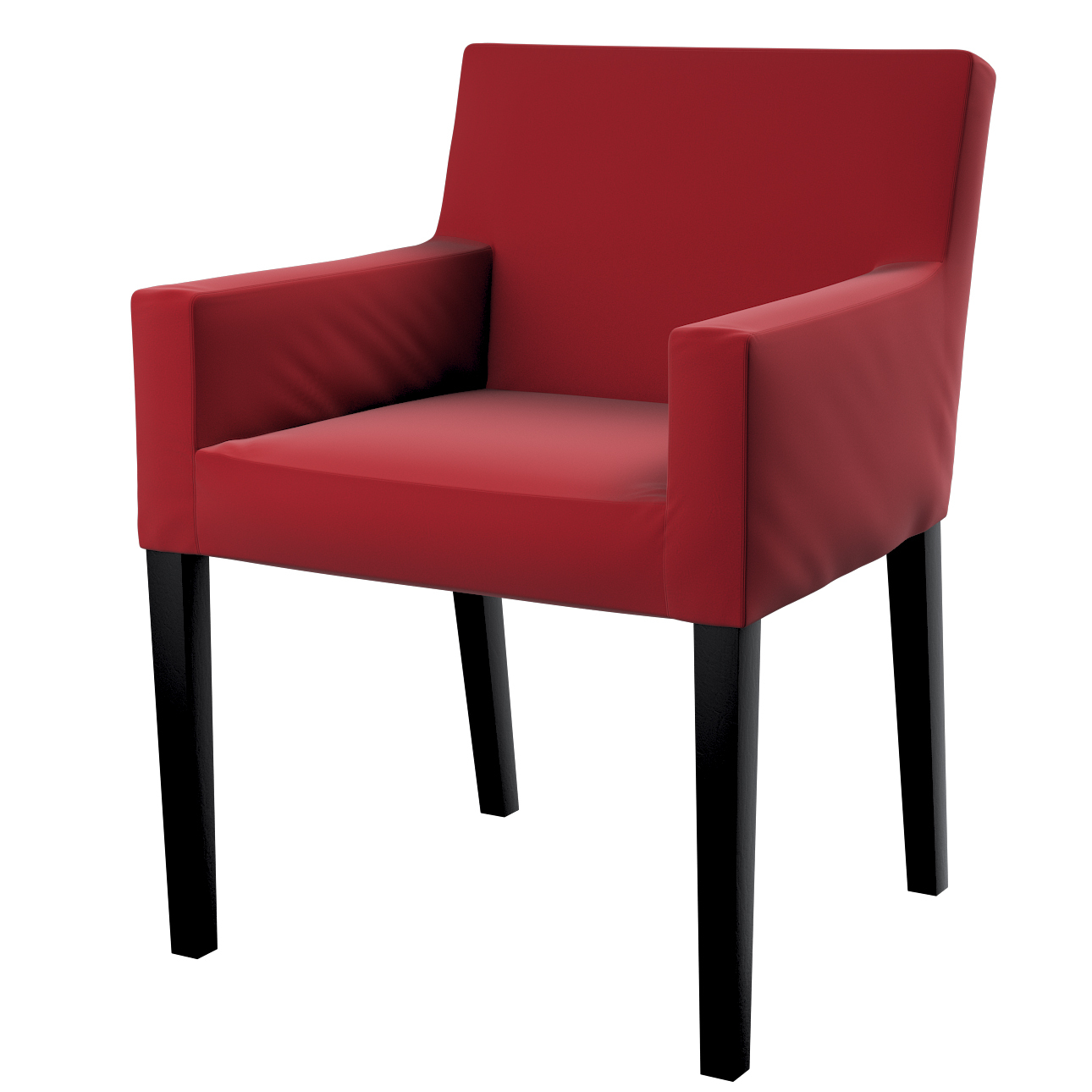 Nils chair cover cherry red 704 15 60 53 5x40 5x43 cm Dekoria