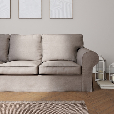 Bezug für Ektorp 3-Sitzer Schlafsofa, neues Modell (2013) 40cm x 30cm x 60cm von der Kollektion Etna, Stoff: 705-09
