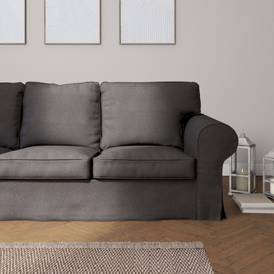 Ektorp hoes 3-zits slaapbank nieuw model (2013), wit-grijs, 115-79