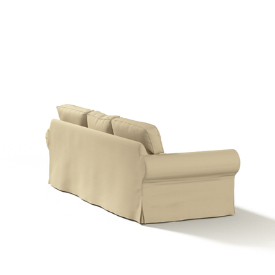 Bezug für Ektorp 3-Sitzer Schlafsofa, neues Modell (2013) 40cm x 30cm x 60cm von der Kollektion Cotton Panama, Stoff: 702-47