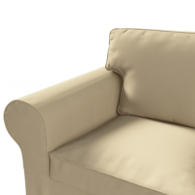 Bezug für Ektorp 3-Sitzer Schlafsofa, neues Modell (2013) 40cm x 30cm x 60cm von der Kollektion Cotton Panama, Stoff: 702-47
