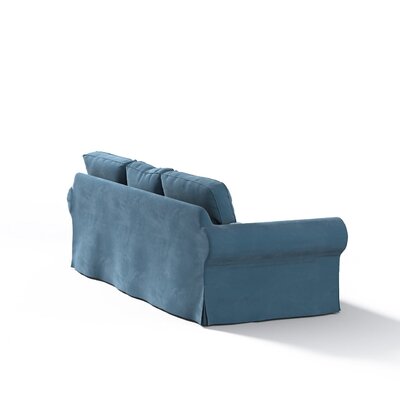 Ektorp betræk 3 sæder sovesofa uden boks 218 X 88 X 88 CM fra kollektionen Velvet, Stof: 704-16