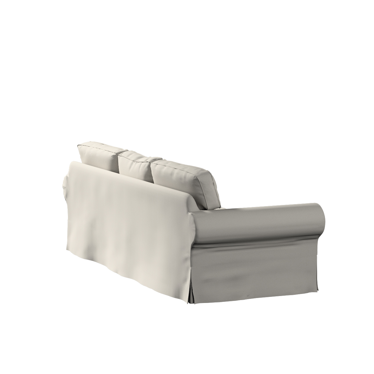 Bezug für Ektorp 3-Sitzer Schlafsofa, neues Modell (2013), grau, 40cm x 30c günstig online kaufen