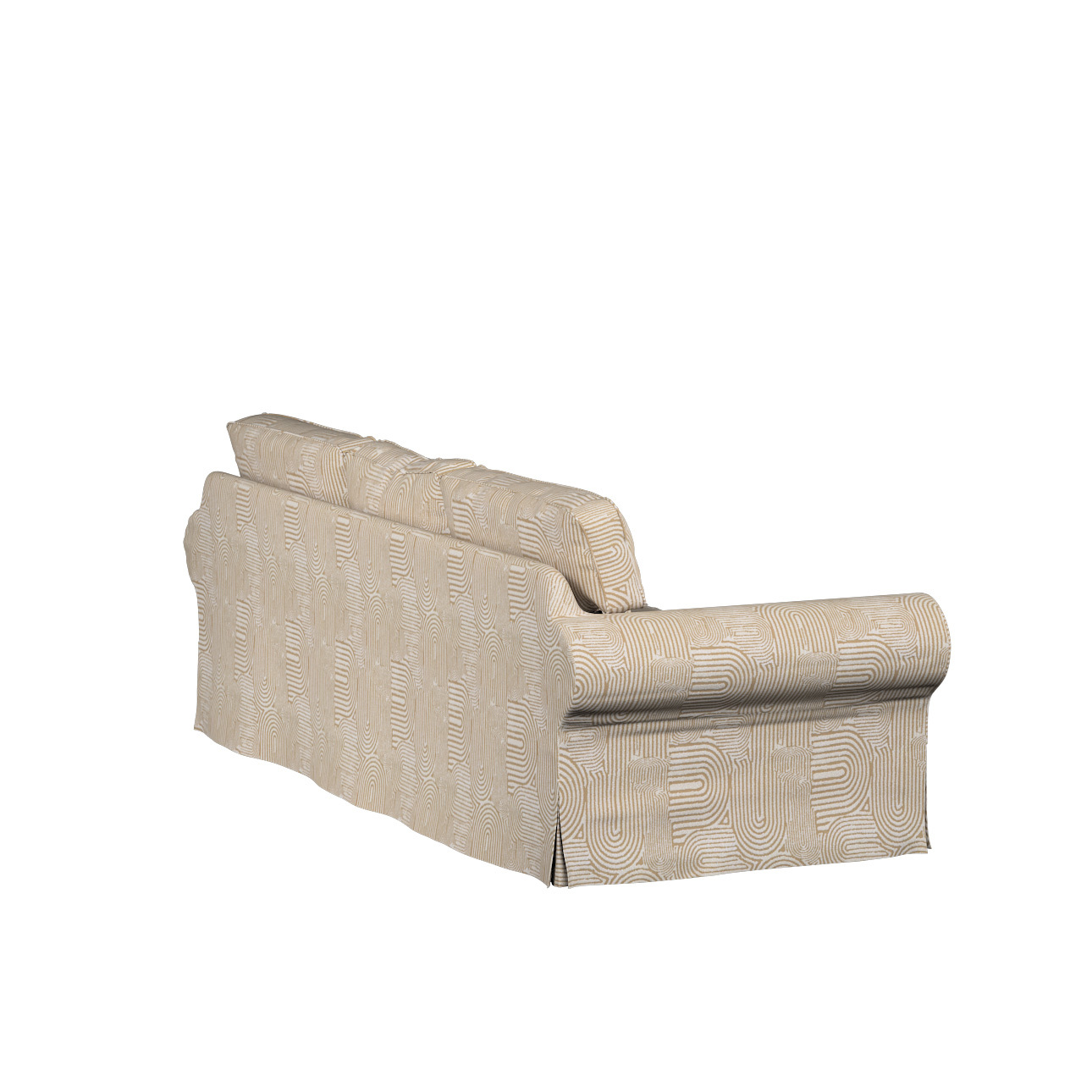 Bezug für Ektorp 3-Sitzer Schlafsofa, neues Modell (2013), beige-ecru, 40cm günstig online kaufen