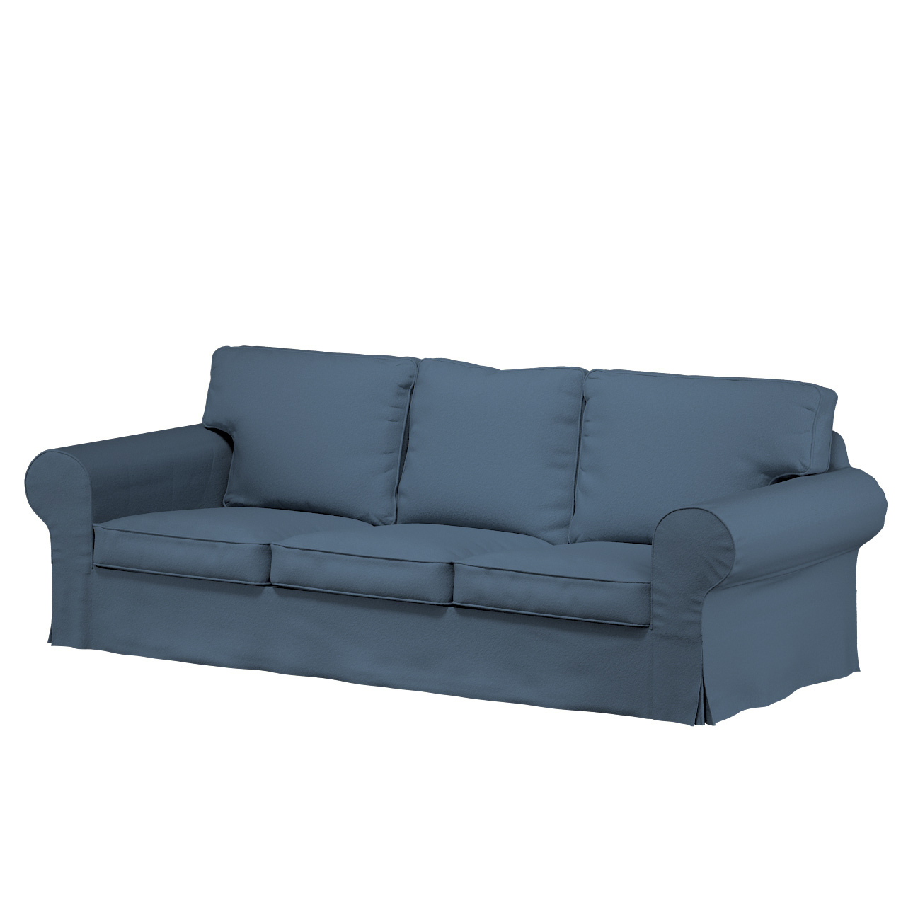 Bezug für Ektorp 3-Sitzer Schlafsofa, neues Modell (2013), niebieski, 40cm günstig online kaufen