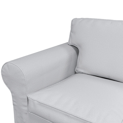 Housse canapé Ektorp 3 pl, convertible 218 x 88 x 88 cm dans la collection Boucle Teddy, Tissu: 702-80