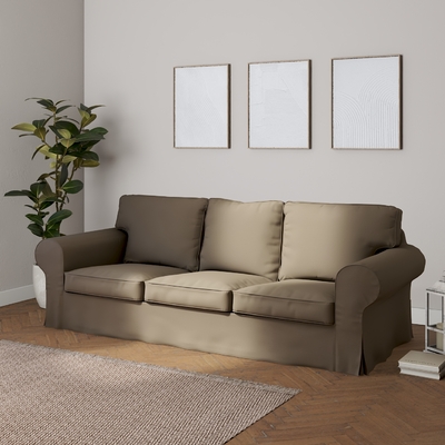 Ektorp 3 seater sofa bed cover for model on sale in Ikea since 2013 mocha 161 08 218 x 88 x 88 cm Dekoria