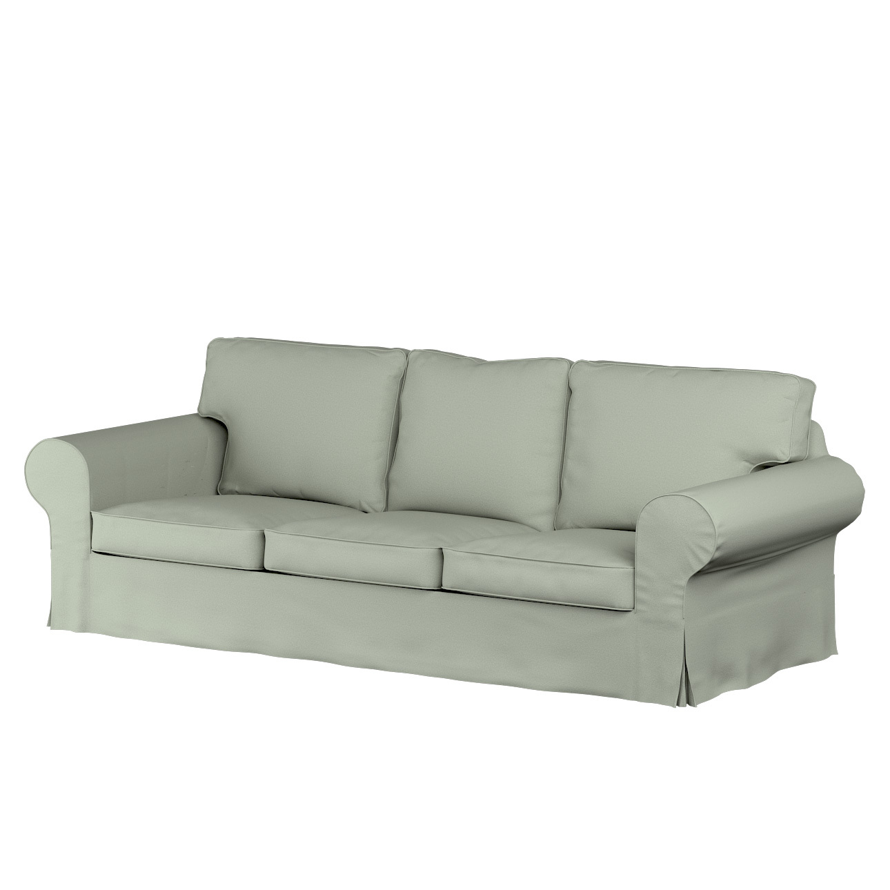 Dekoria Bezug für Ektorp 3-Sitzer Schlafsofa, neues Modell (2013), Kollektion Living Loop, salbeigrün