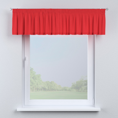 Pencil pleat pelmet