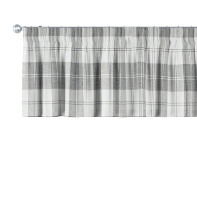 Lambrekin na taśmie marszczącej 130 x 40 cm w kolekcji Edinburgh, tkanina: 115-79