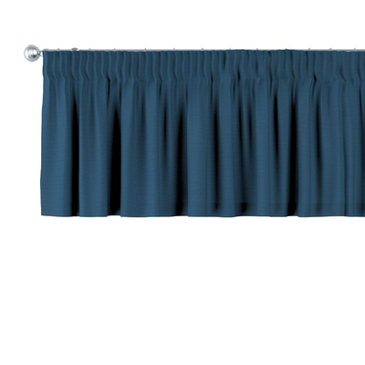 Gardinkappe med rynkebånd og løpegang H40cm