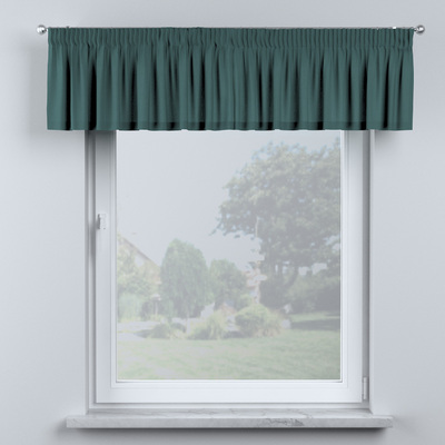 Lambrequin with gathering tape 130 x 40 cm (51 x 16 inch) in collection Nature, fabric: 159-09