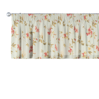 Gardinkappe med rynkebånd og løpegang H40cm