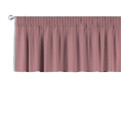Pencil pleat pelmet