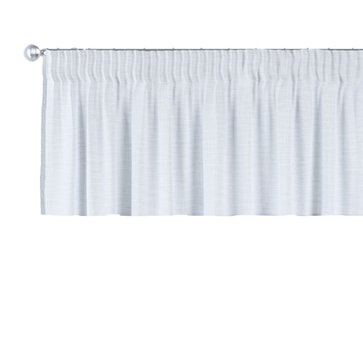 Pencil pleat pelmet