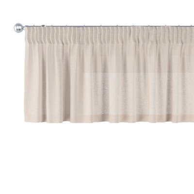 Pencil pleat pelmet