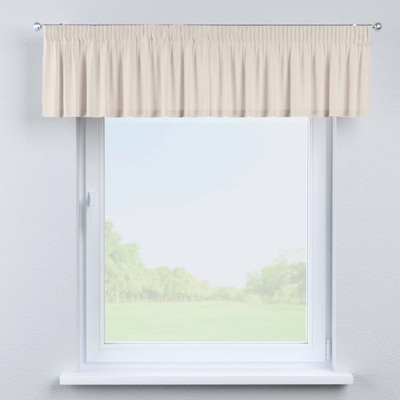 Pencil pleat pelmet