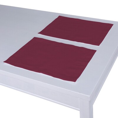 Placemat (set of 2) 30 x 40 cm (12 x16 inch) in collection Panama Cotton, fabric: 702-32