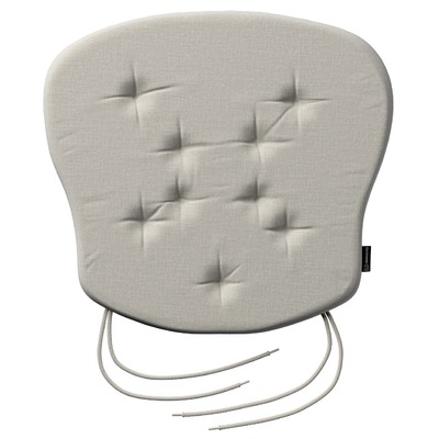 Stuhlkissen Peter mit Bindeschnur 41x 38 x 3,5 cm von der Kollektion Ingrid, Stoff: 705-40