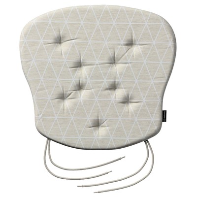 Stolehynde til Krostol B41 / 34 x D38 x 3,5 cm fra kollektionen Sunny, Stof: 143-49