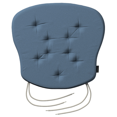 Stuhlkissen Peter mit Bindeschnur 41x 38 x 3,5 cm von der Kollektion Bouclé, Stoff: 702-86