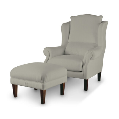 Fusshocker 56 x 56 x 40 cm von der Kollektion Ingrid, Stoff: 705-41
