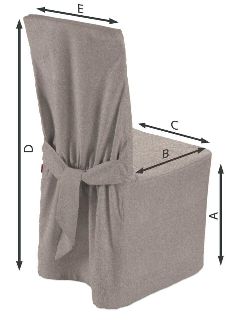 Stuhlhusse, beige-grau, 45 x 94 cm, Etna (705-09) günstig online kaufen