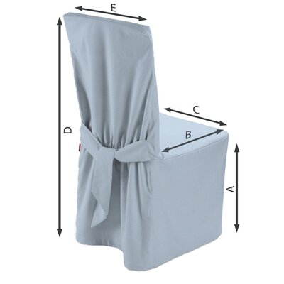 Stuhlhusse 45 x 94 cm von der Kollektion Loneta, Stoff: 133-35