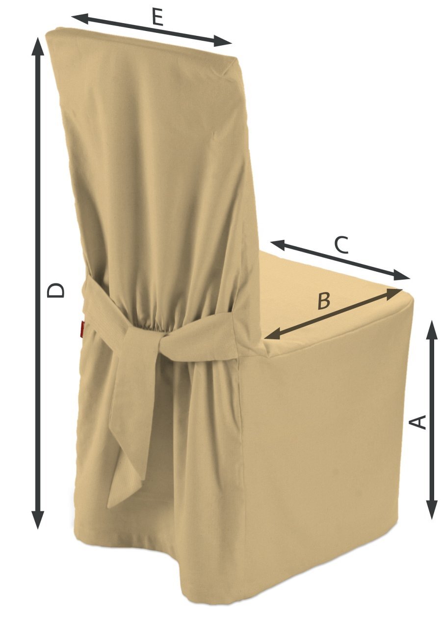 Stuhlhusse, gold, 45 x 94 cm, Damasco (141-75) günstig online kaufen