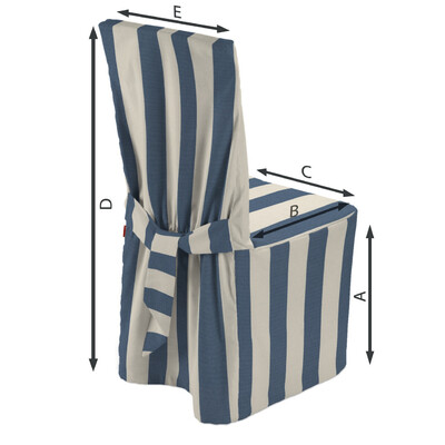 Universal Stoleovertræk 45 x 94 cm fra kollektionen Quadro, Stof: 143-90