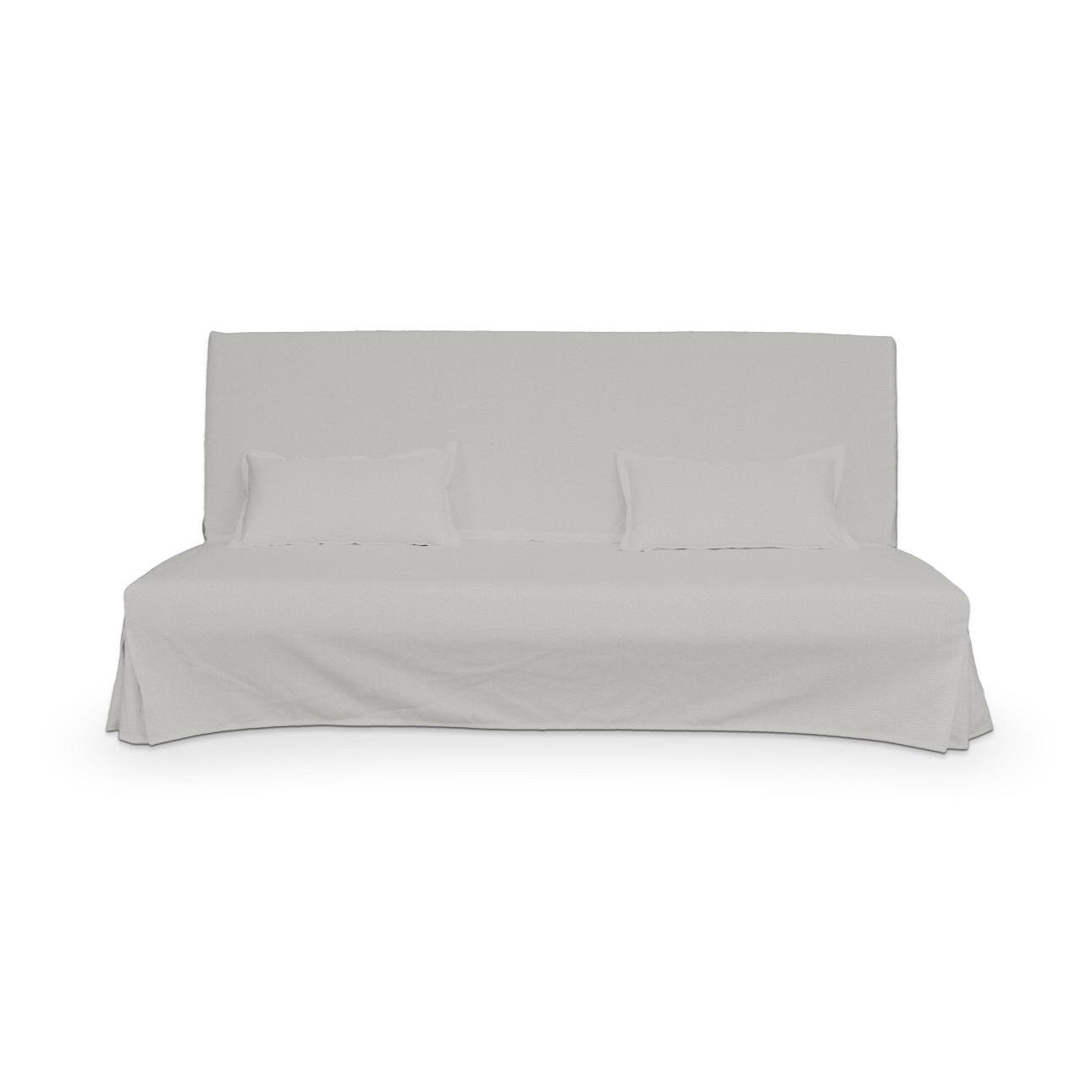 Floor length Beddinge sofa bed cover, dove grey, 70590, Beddinge sofa