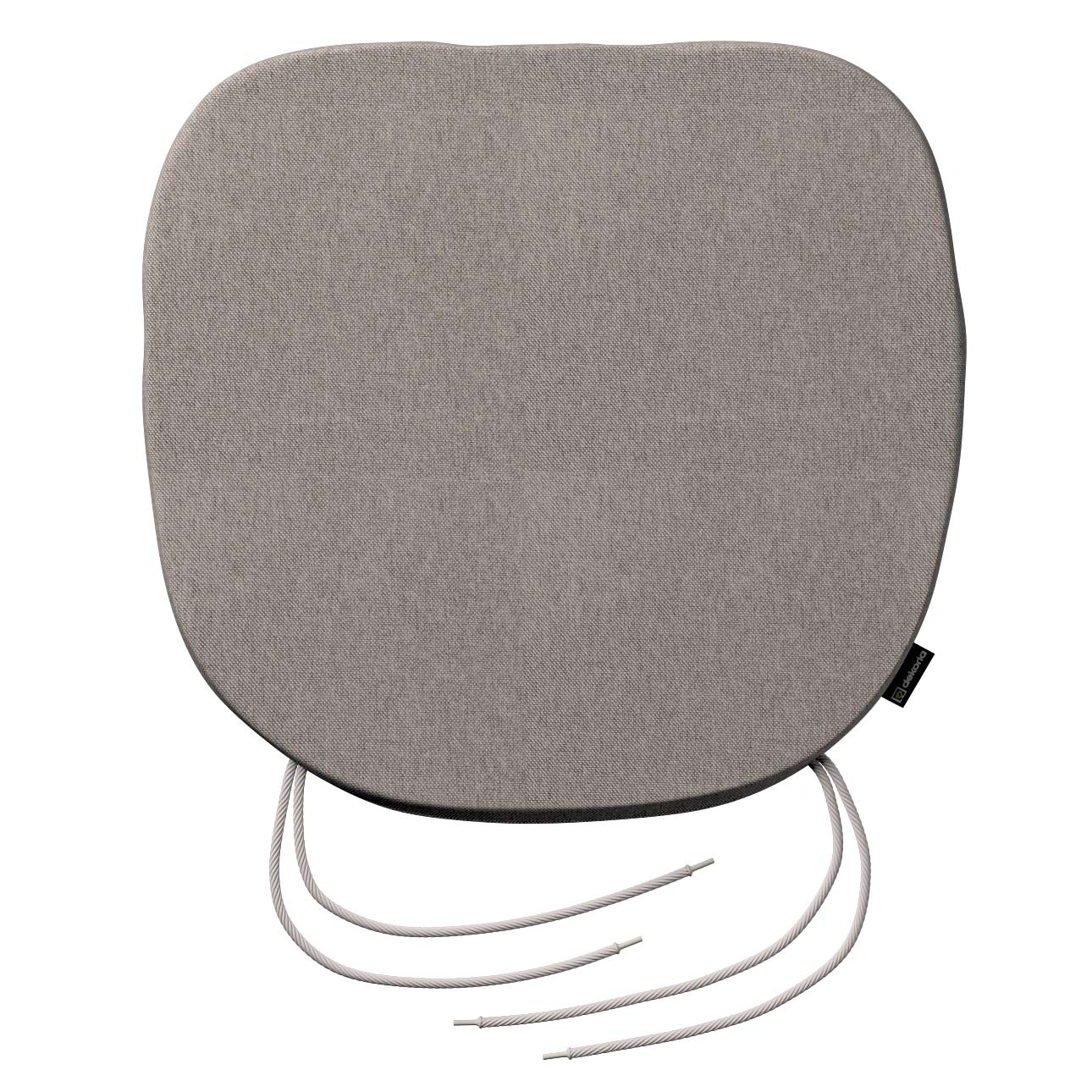 Stuhlkissen Marcus mit Bindeschnur, beige-grau, 40 x 37 x 2,5 cm, Etna (705 günstig online kaufen