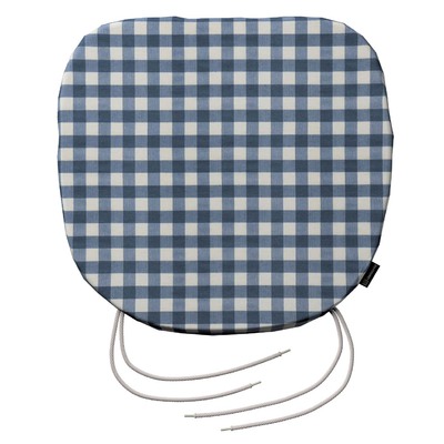 Stolehynde Marcus B40 x D37 x 2,5 cm fra kollektionen Quadro, Stof: 136-01