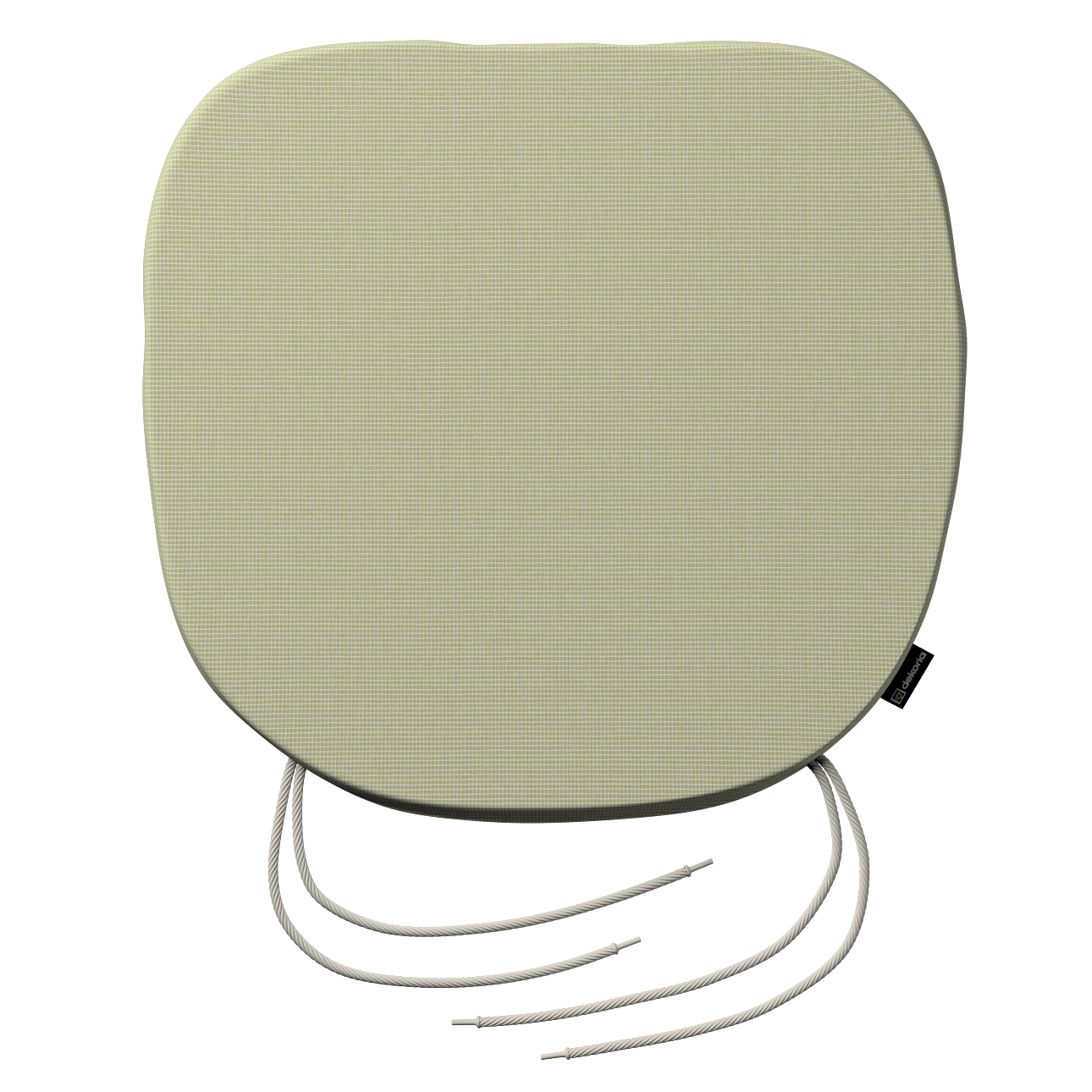 Stuhlkissen Marcus mit Bindeschnur, grün-beige, 40 x 37 x 2,5 cm, Outdoor O günstig online kaufen
