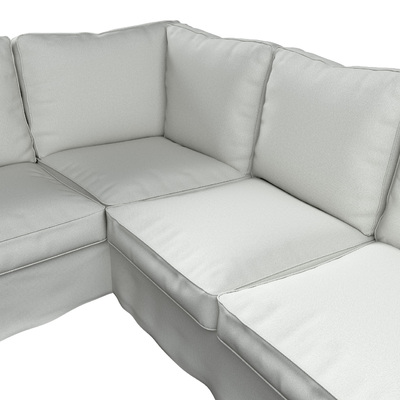 Pokrowiec na sofę narożną Ektorp 240/136 x 82 x 73 cm w kolekcji Living Loop, tkanina: 162-46