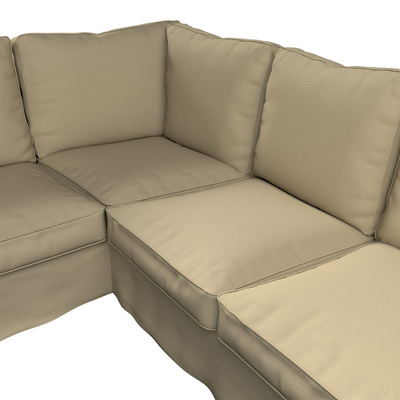 Pokrowiec na sofę narożną Ektorp 240/136 x 82 x 73 cm w kolekcji Living Loop, tkanina: 162-43