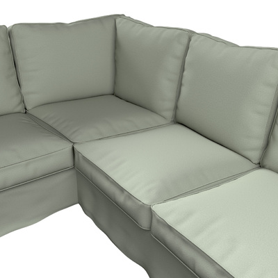 Pokrowiec na sofę narożną Ektorp 240/136 x 82 x 73 cm w kolekcji Living Loop, tkanina: 162-55